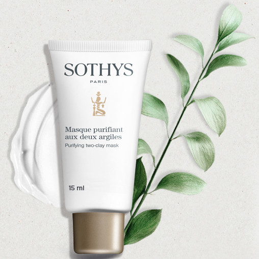 Маска для лица очищающая двухглиняная, Sothys, Purifying Two-Clay Mask, 15 мл, 50 мл, 160732, 160730 – купить в Минске | Azarina.by