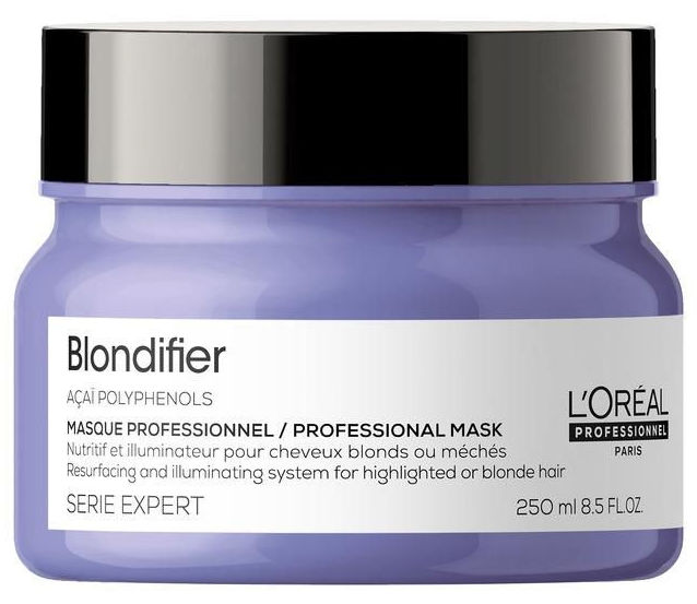 Маска для сияния оттенков блонд, L`Oreal Professionnel, Serie Expert, Blondifier, Acai Polyphenols, Professional Mask, 250 мл, 0391069325 – купить в Минске | Azarina.by