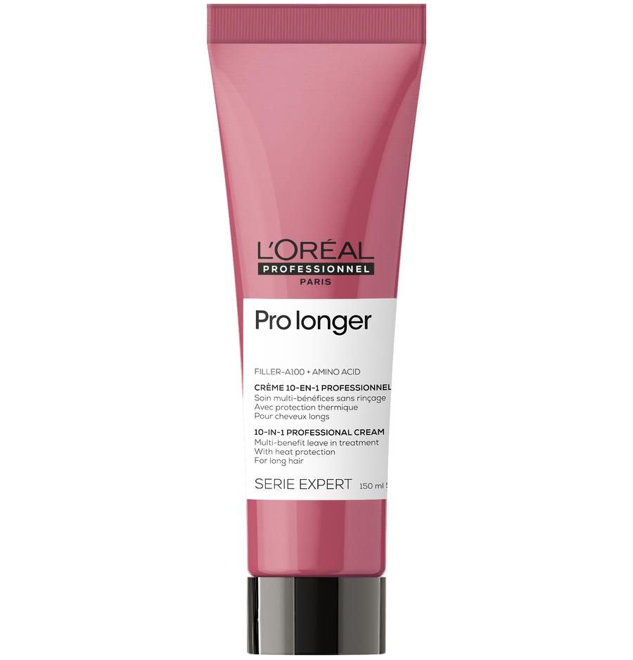 Крем для волос термозащитный восстанавливающий, L`Oreal Professionnel, Serie Expert, Pro Longer, Filler-A100+Amino Acid, 10-in-1 Professional Cream, 150 мл, 391069333 – купить в Минске | Azarina.by