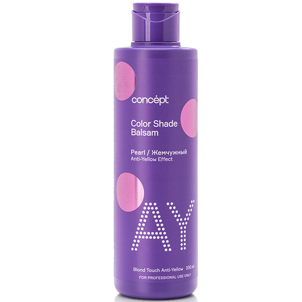 Бальзам для волос «Жемчужный», Concept, Blond Touch Anti-Yellow, Color Shade Balsam, Pearl, 300 мл, 1000 мл, 92008, 95429  – купить в Минске в интернет магазине косметики с доставкой - Azarina.by