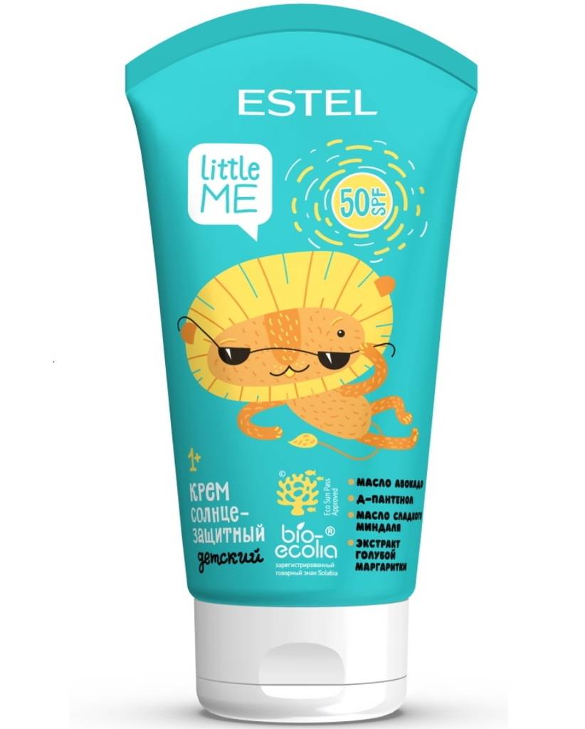 Крем для лица и тела детский солнцезащитный SPF 50, Estel, Little Me, 150 мл, LM/SC150 – купить в Минске | Azarina.by