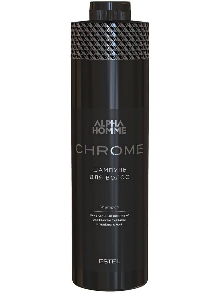 Шампунь для волос, Estel, Alpha Homme Chrome, 1000 мл, AHC/SH – купить в Минске | Azarina.by