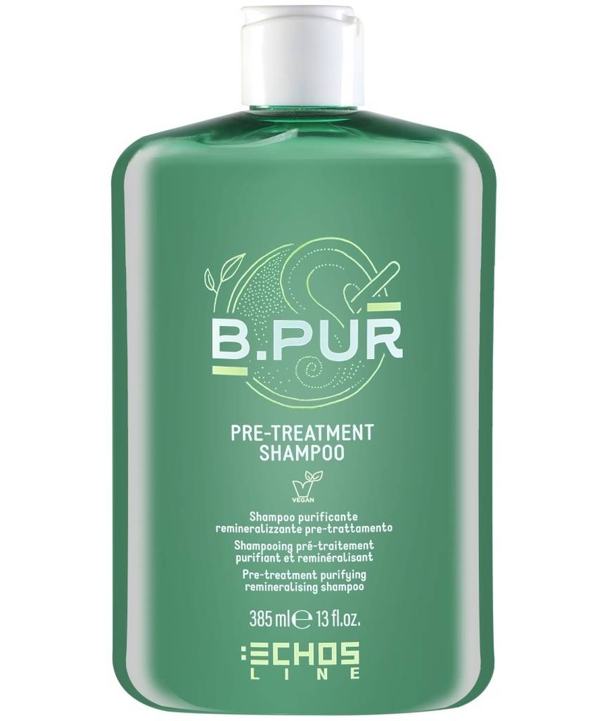 Шампунь для увлажнения волос, Echosline, B.Pur, Pre-Treatment Shampoo, Pre-Treatment Purifying Remineralising Shampoo, 385 мл, 975 мл, 1024101, 1024102 – купить в Минске | Azarina.by