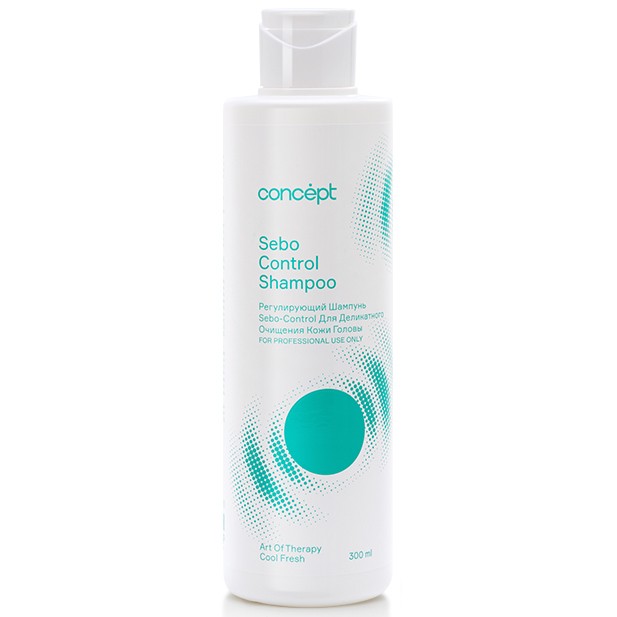 Шампунь регулирующий, Concept, Art of Therapy, Cool Fresh, Sebo Control Shampoo, 300 мл, 91100 – купить в Минске | Azarina.by