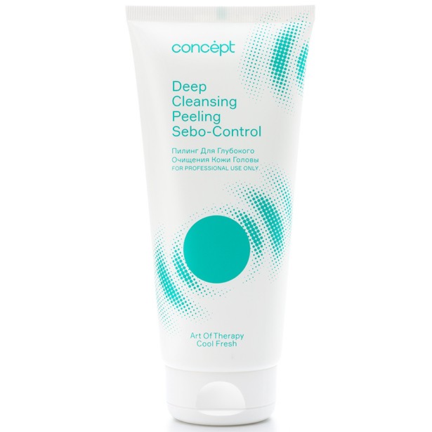 Пилинг для глубокого очищения кожи головы, Concept, Art of Therapy, Cool Fresh, Deep Cleansing Peeling Sebo-Control , 200 мл, 91094 – купить в Минске | Azarina.by