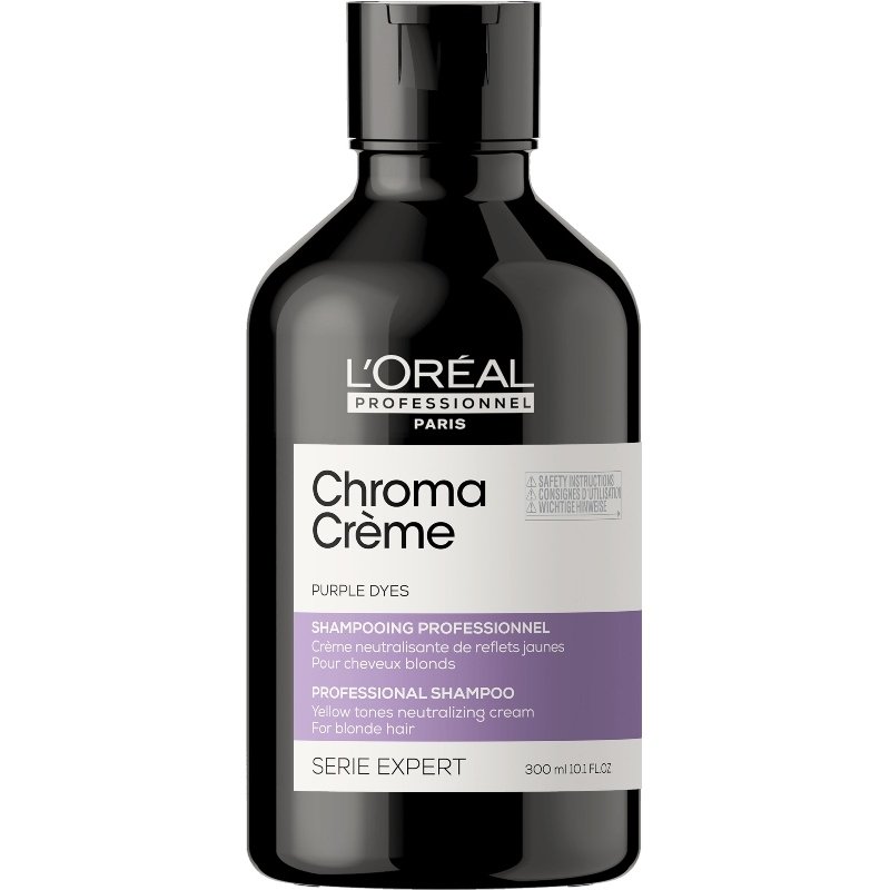 Шампунь-крем с фиолетовым пигментом, L`Oreal Professionnel, Serie Expert, Chroma Crème, Purple Shampoo, 300 мл, 0391069497 – купить в Минске | Azarina.by