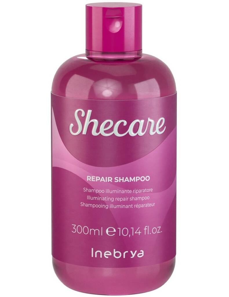 Шампунь для волос восстанавливающий, Inebrya, Shecare, Repair Shampoo, 300 мл, 1000 мл, 1026273, 1026274 – купить в Минске в интернет магазине косметики с доставкой - Azarina.by