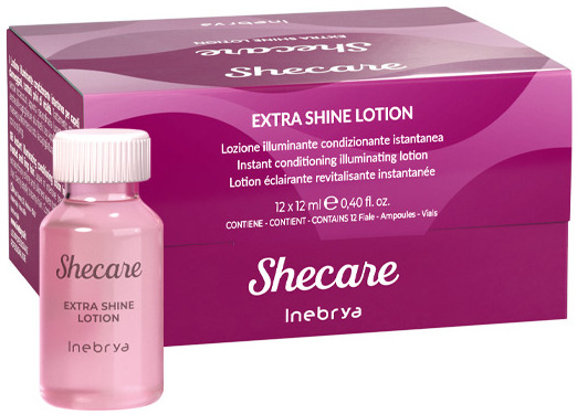 Лосьон для блеска волос, Inebrya, Shecare, Extra Shine Lotion, 12*12 мл. 1026278 – купить в Минске в интернет магазине косметики с доставкой - Azarina.by