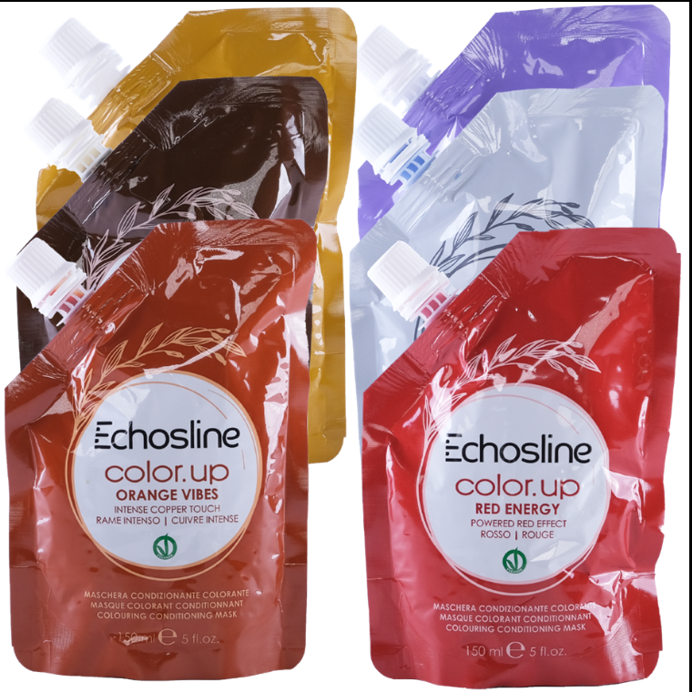 Маска для волос окрашивающая, Echosline, Color.Up, Colouring Conditioning Mask, 150 мл, 1024195-1024199, 1024258-1024262 – купить в Минске в интернет магазине косметики с доставкой - Azarina.by