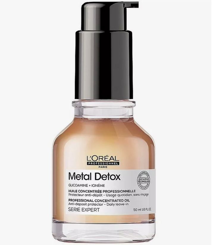 Масло-концентрат для волос, L`Oreal Professionnel, Serie Expert, Metal Detox, Glicoamine+Ionene, Concentrated Oil, 50 мл, 391069535 – купить в Минске | Azarina.by