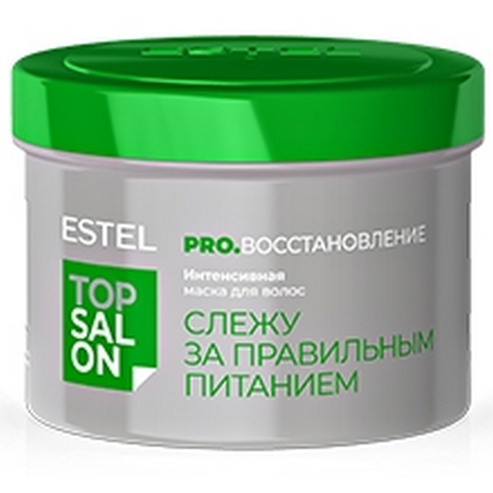 Маска для волос интенсивная, Estel, Top Salon, Pro.Восстановление, 500 мл, ETS/R/M500 – купить в Минске | Azarina.by