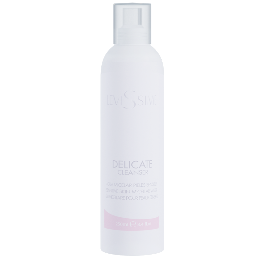 Вода для лица мицеллярная, LeviSsime, Delicate Program, Delicate Cleanser рН 6,0-7,0, 250 мл, 500 мл, 4528, 4559 – купить в Минске | Azarina.by