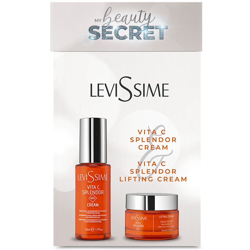 Набор для лица и шеи, LeviSsime, Vita C Splendor+GPS, My Beauty Secret Pack, 4714 – купить в Минске | Azarina.by