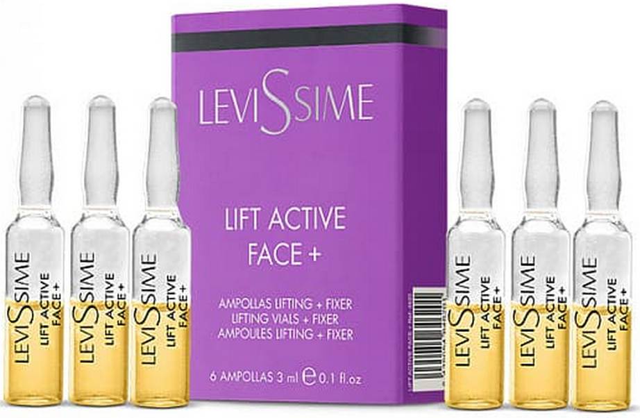 Лифтинг-ампулы для лица фиксирующие, LeviSsime, Facial Vials, Lift Active Face+, 6 шт.*3 мл, 4620 – купить в Минске | Azarina.by