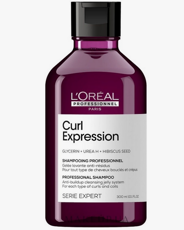 Шампунь для вьющихся волос очищающий, L`Oreal Professionnel, Serie Expert, Curl Expression, Professional Shampoo, Anti-Buildup Cleansing Jelly, 300 мл, 391069634 – купить в Минске | Azarina.by