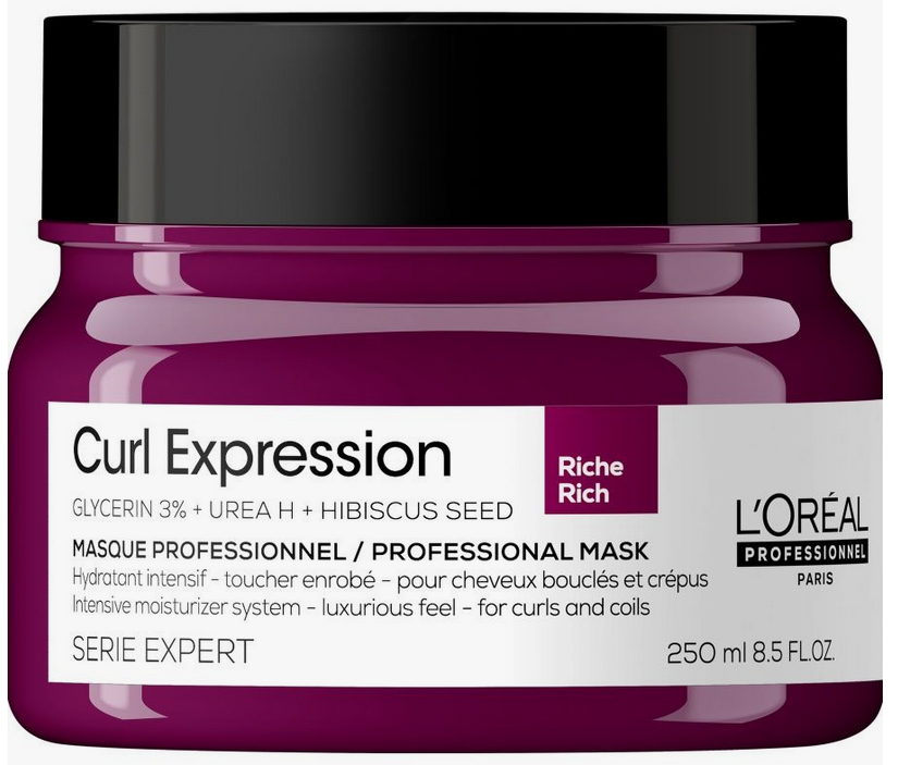 Маска для волос увлажняющая интенсивная, L`Oreal Professionnel, Serie Expert, Curl Expression, Rich Mask Intensive Moisturizer, 250 мл, 391069639 – купить в Минске | Azarina.by