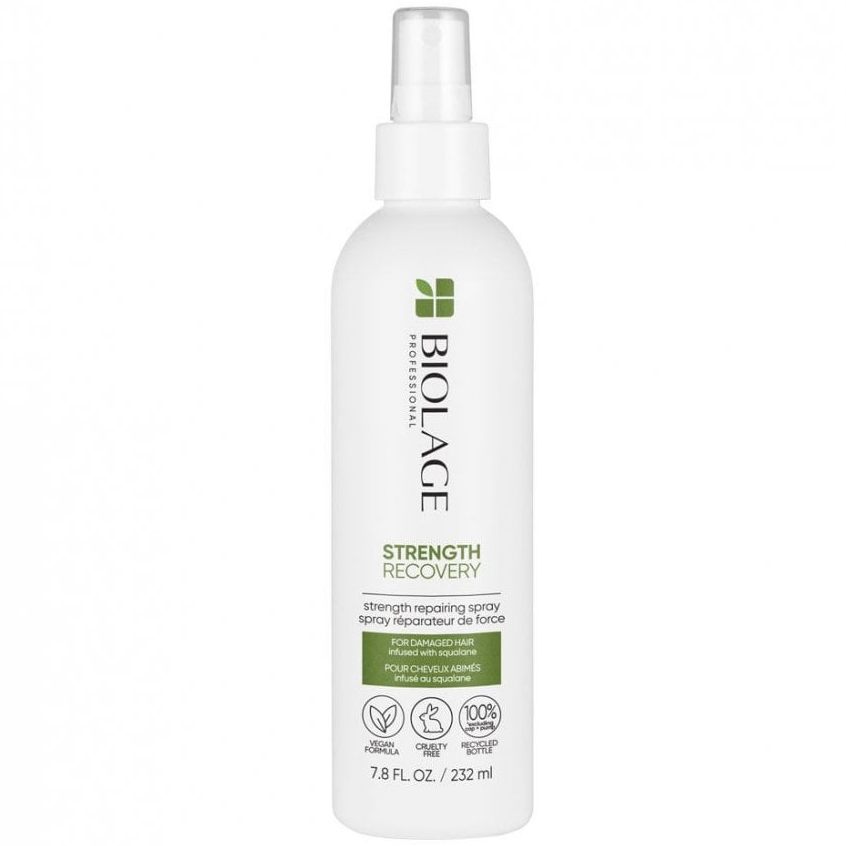 Спрей для поврежденных волос, Matrix, Biolage, Strength Recovery, Strength Repairing Spray, 232 мл, 251060001 – купить в Минске | Azarina.by