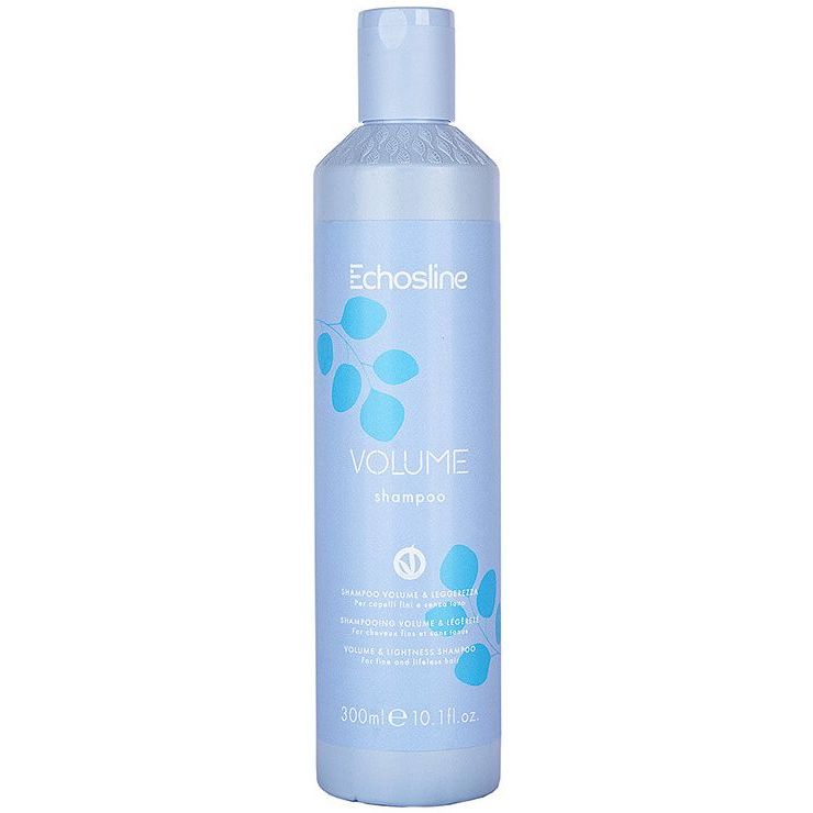 Шампунь для объема волос, Echosline, Volume, Shampoo, Volume & Lightness Shampoo For Fine And Lifeless Hair, 300 мл, 1000 мл, 1024567, 1024568 – купить в Минске в интернет магазине косметики с доставкой - Azarina.by