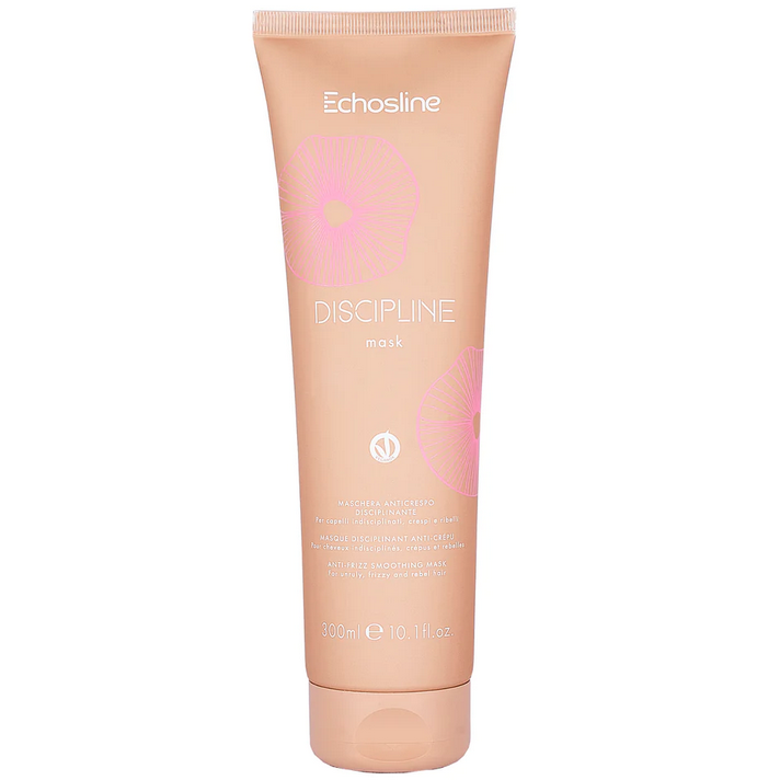 Маска для непослушных волос, Echosline, Discipline, Mask, Anti-Frizz Smoothing Mask For Unruly Frizzy And Rebel Hair, 300 мл, 1000 мл, 1024573, 1024574 – купить в Минске в интернет магазине косметики с доставкой - Azarina.by