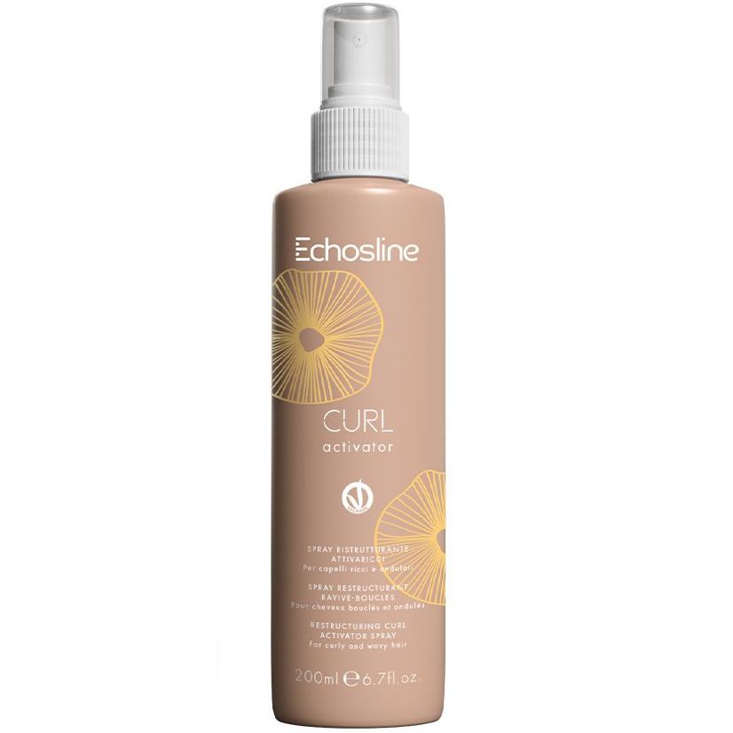 Спрей-активатор завитков, Echosline, Curl, Curl Activator, Restructuring Curl Activator Spray for curly and wavy hair, 200 мл, 1024622 – купить в Минске в интернет магазине косметики с доставкой - Azarina.by