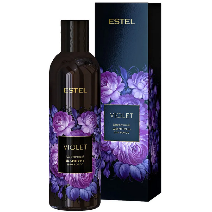 Шампунь для волос цветочный, Estel, Flowers, Violet, Shampoo, 250 мл, VIO/S250 – купить в Минске в интернет магазине косметики с доставкой - Azarina.by