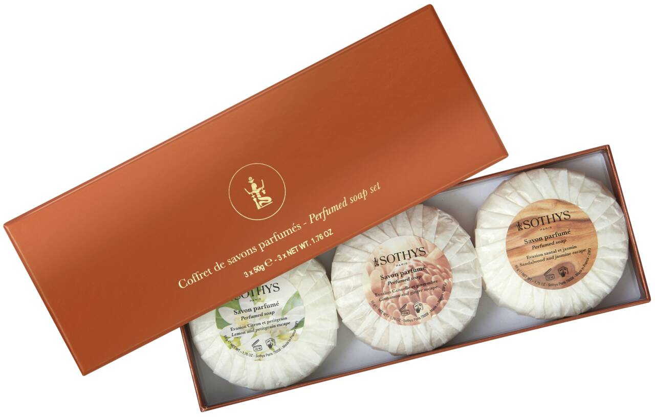 Набор парфюмированного мыла, Sothys, Perfumed Soap Set, 943325 – купить в Минске в интернет магазине косметики с доставкой - Azarina.by