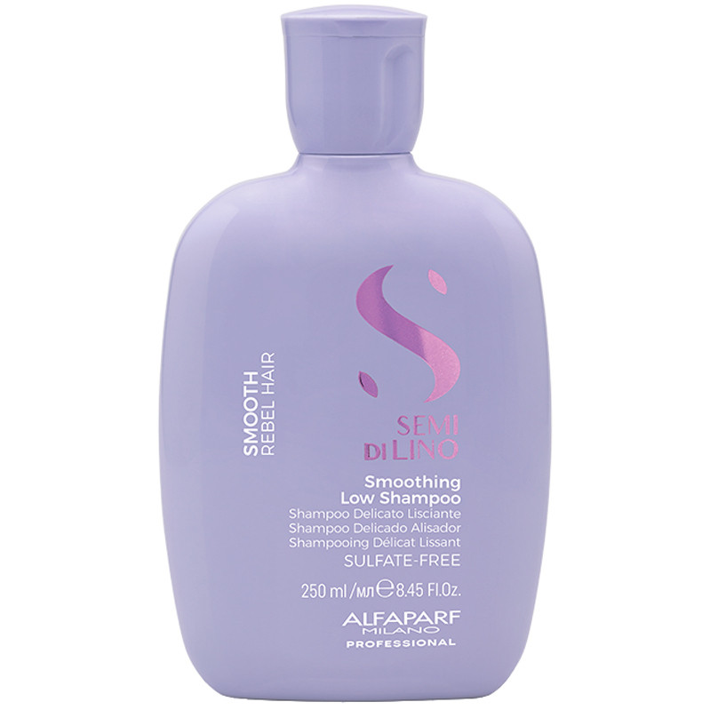 Шампунь для волос разглаживающий, Alfaparf, Semi di Lino, Smooth, Smoothing Low Shampoo, 250 мл, 1000 мл, PF020602, PF020603 – купить в Минске | Azarina.by