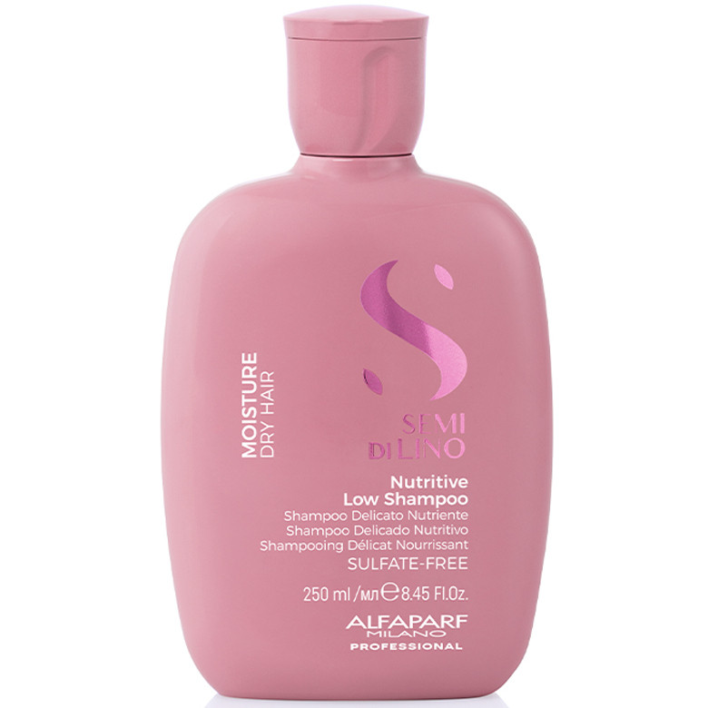 Шампунь для волос увлажняющий, Alfaparf, Semi di Lino, Moisture, Nutritive Low Shampoo, 75 мл, 250 мл, 1000 мл, PF018413, PF016415, PF016416 – купить в Минске | Azarina.by