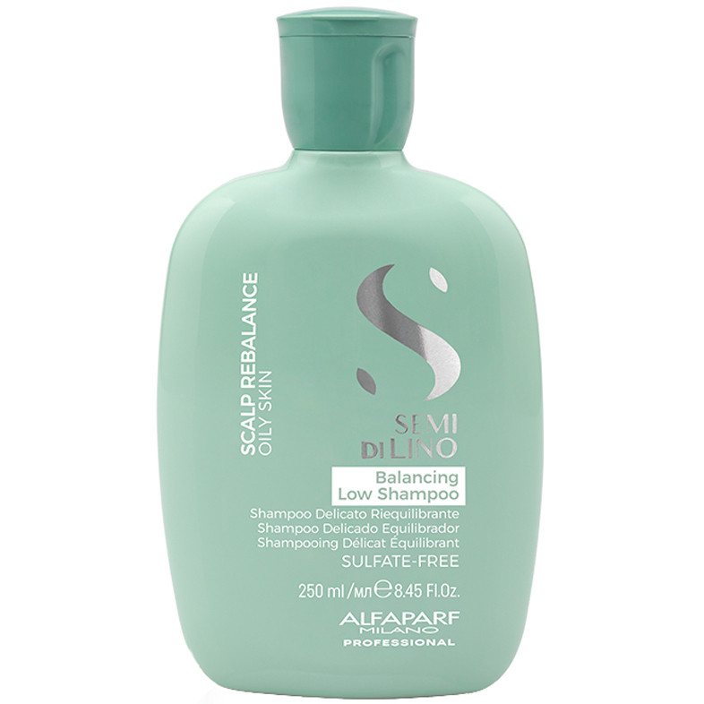 Шампунь для волос балансирующий, Alfaparf, Semi di Lino, Scalp Rebalance, Balancing Low Shampoo, 250 мл, 1000 мл, PF019474, PF019475 – купить в Минске | Azarina.by