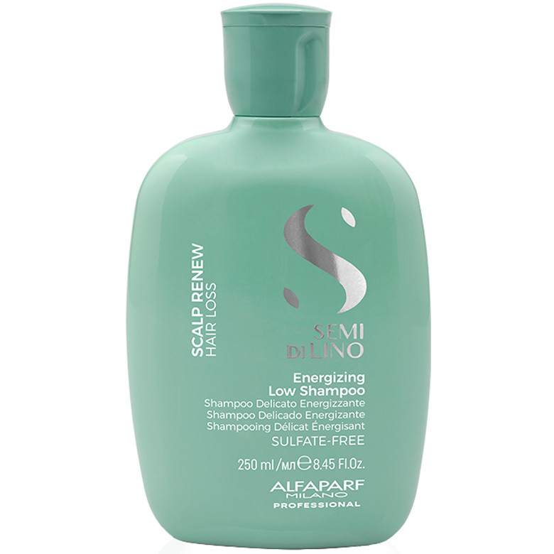 Шампунь для волос энергетический, Alfaparf, Semi di Lino, Scalp Renew, Energizing Low Shampoo, 250 мл, 1000 мл, PF019466, PF019467 – купить в Минске | Azarina.by