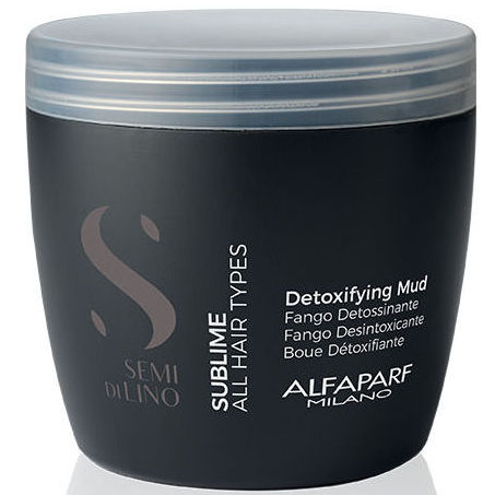 Глина для волос очищающая, Alfaparf, Semi di Lino, Sublime, Detoxifying Mud, 500 мл, PF016896 – купить в Минске | Azarina.by