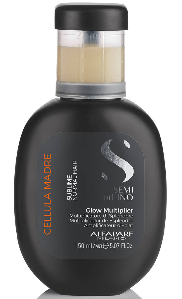 Концентрат для блеска волос, Alfaparf, Semi di Lino, Sublime, Cellula Madre, Glow Multiplier, 150 мл, PF017779 – купить в Минске | Azarina.by