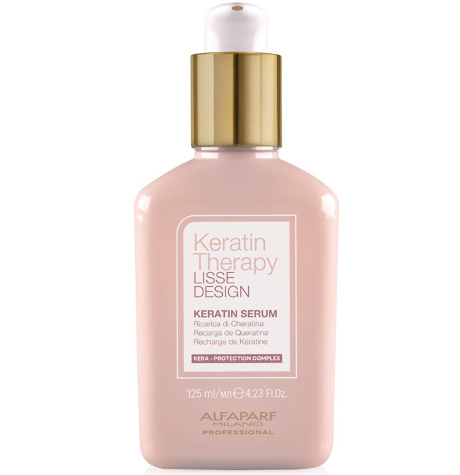 Сыворотка для волос кератиновая, Alfaparf, Lisse Design, Keratin Therapy, Keratin Serum, 125 мл, PF023350 – купить в Минске | Azarina.by