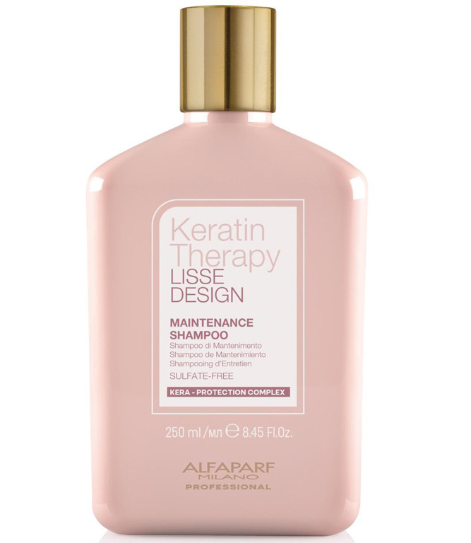 Шампунь для волос кератиновый, Alfaparf, Lisse Design, Keratin Therapy, Maintenance Shampoo, 250 мл, PF023347 – купить в Минске | Azarina.by