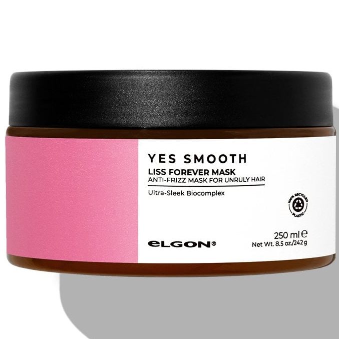 Маска для волос разглаживающая, Elgon, Yes Smooth, Liss Forever Mask, 250 мл, 500 мл, 451351, 451368 – купить в Минске в интернет магазине косметики с доставкой - Azarina.by