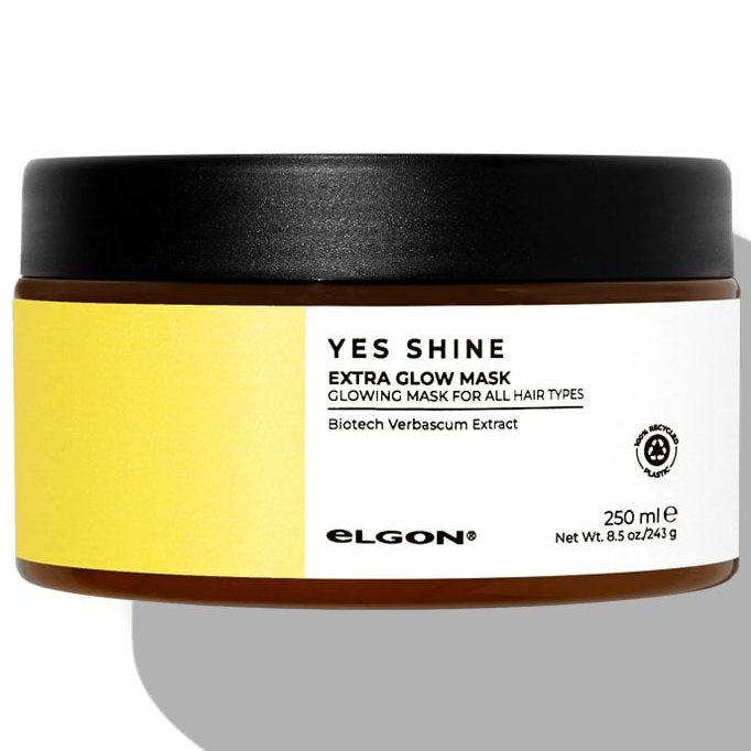 Маска для блеска волос, Elgon, Yes Shine, Extra Glow Mask, 250 мл, 500 мл, 451436, 451443 – купить в Минске в интернет магазине косметики с доставкой - Azarina.by