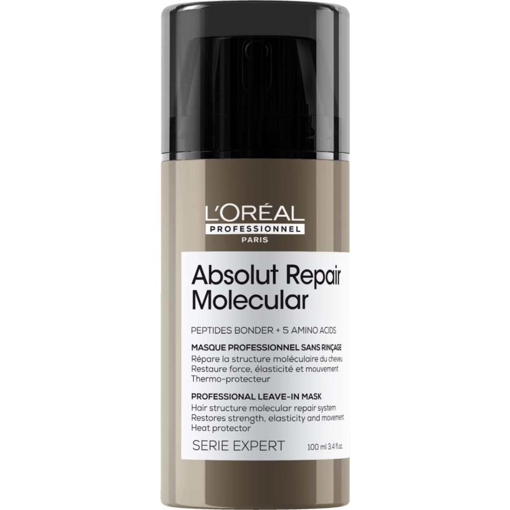 Маска для сильно поврежденных волос, L`Oreal Professionnel, Serie Expert, Absolut Repair Molecular, Leave-In Mask, 50 мл, 100 мл, 250 мл, 391069845, 391069737, 391069823 – купить в Минске | Azarina.by