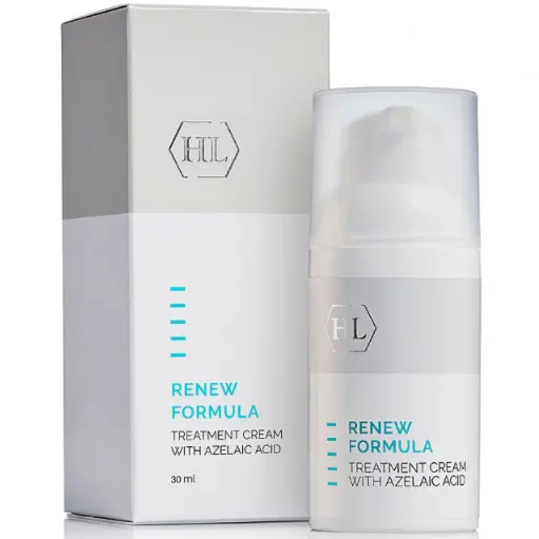 Крем для лица с азелаиновой кислотой, Holy Land, Renew Formula, Treatment Cream With Azelaic, 30 мл – купить в Минске в интернет магазине косметики с доставкой - Azarina.by