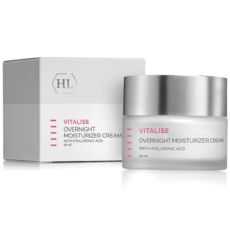 Крем для лица увлажняющий ночной, Holy Land, Vitalise, Overnight Moisturizer Cream, 50 мл – купить в Минске в интернет магазине косметики с доставкой - Azarina.by