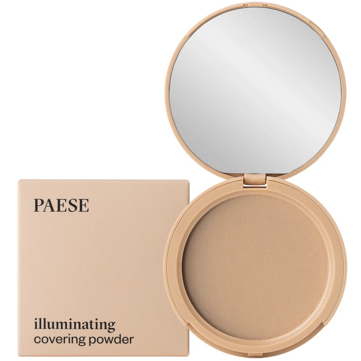 Пудра для лица со светоотражающими частицами, Paese, Pressed Powders, Illuminating Covering Powder, 9 г, 01433, 01440, 01457  – купить в Минске | Azarina.by