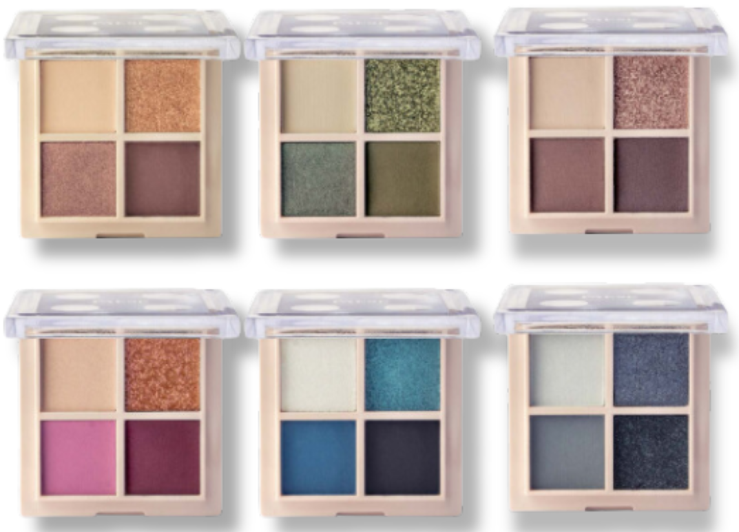 Палитра теней для век 4-в-1, Paese, Eyeshadows, Daily Vibe, 5.5 г, 23042-23141 – купить в Минске | Azarina.by