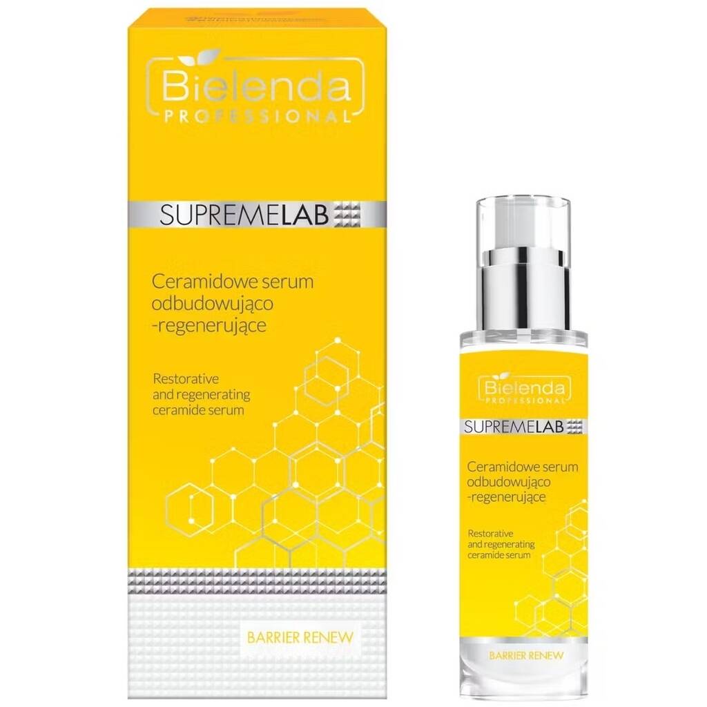 Сыворотка для лица восстанавливающая, Bielenda Professional, Barrier Renew, SupremeLab, Restorative and Regenerating Ceramid Serum, 30 мл, 049096 – купить в Минске | Azarina.by