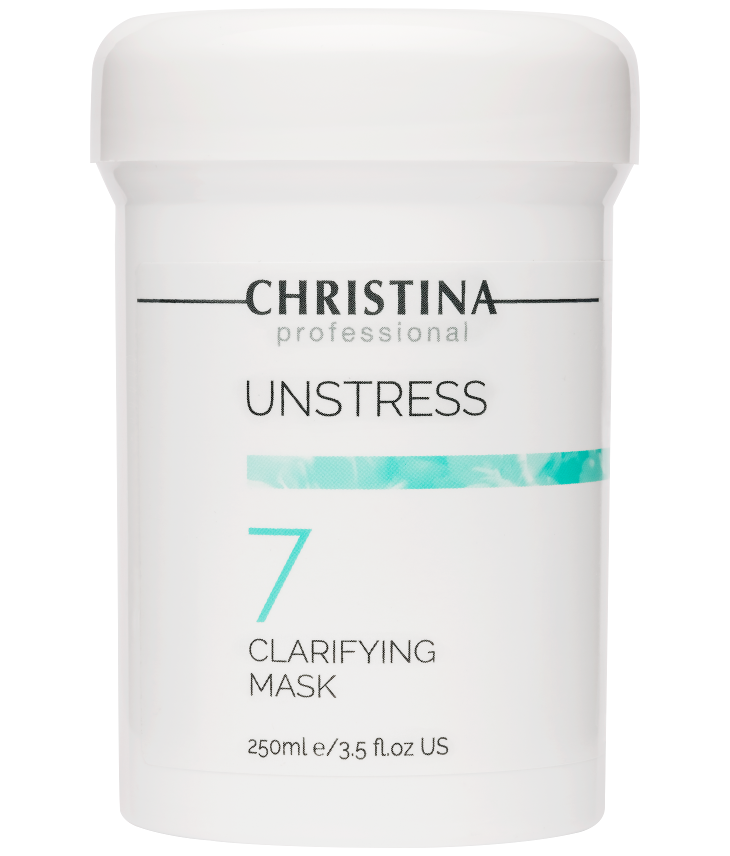 Маска для лица очищающая, Christina, Unstress, Clarifying Mask, 250 мл, U7 – купить в Минске | Azarina.by