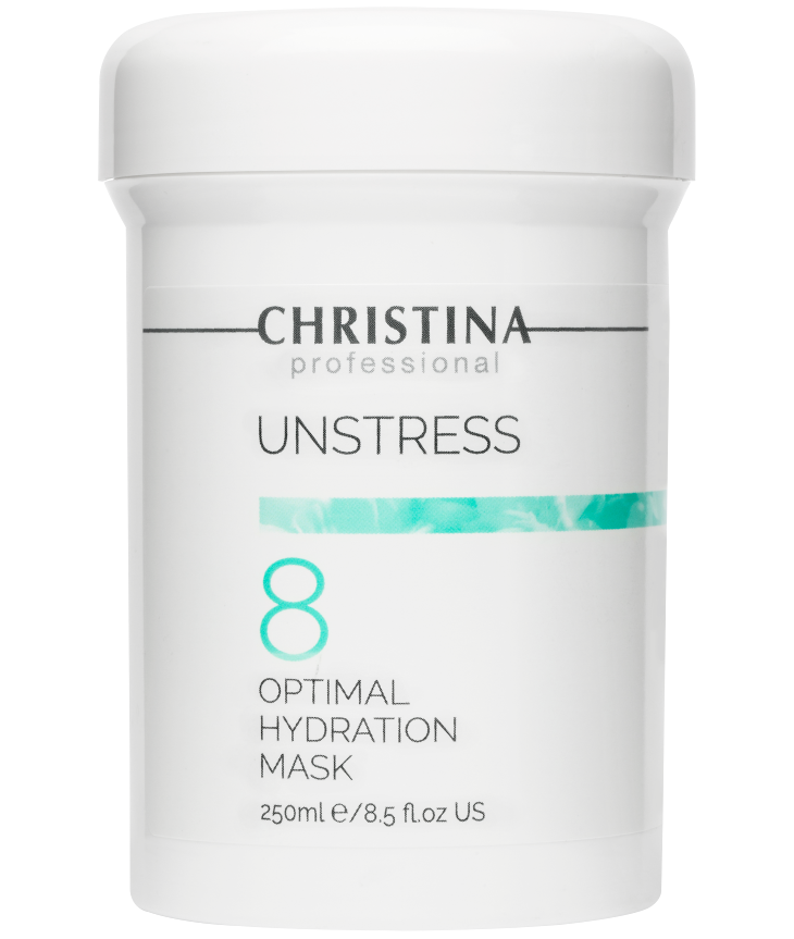 Маска для лица увлажняющая, Christina, Unstress, Optimal Hydration Mask, 250 мл, U8 – купить в Минске | Azarina.by