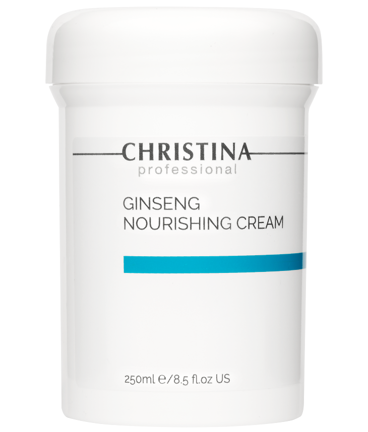 Крем для лица питательный «Женьшень», Christina, Ginseng Nourishing Cream for Normal Skin, 250 мл, С-3 – купить в Минске | Azarina.by