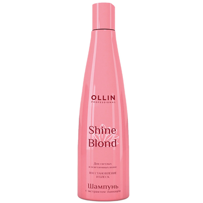 Шампунь для волос с экстрактом эхинацеи, Ollin Professional, Shine Blond, Echinacea Shampoo, 300 мл, 773847_724327 – купить в Минске в интернет магазине косметики с доставкой - Azarina.by