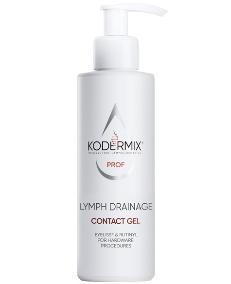 Гель для лица контактный лимфодренажный, Kodermix, Lymph Drainage Contact Gel, 200 мл, 4338 – купить в Минске в интернет магазине косметики с доставкой - Azarina.by