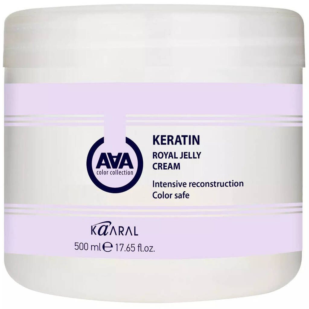 Крем-маска для волос питательная, Kaaral, AAA, Keratin Color Care, Keratin Royal Jelly Cream, 500 мл, 1430 – купить в Минске | Azarina.by