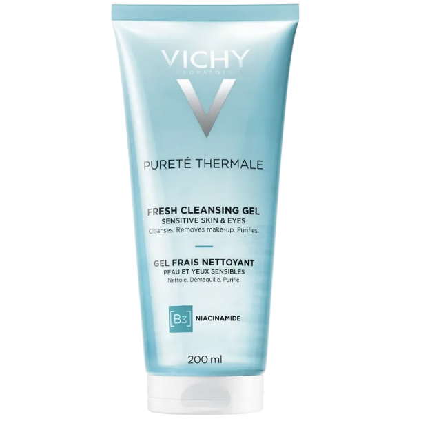 Гель для лица очищающий, Vichy, Pureté Thermale, Fresh Cleansing Gel, 200 мл, 370355134 – купить в Минске | Azarina.by