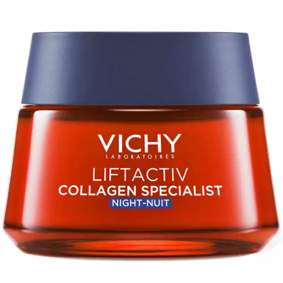 Крем для лица восстанавливающий ночной, Vichy, Liftactiv Specialist, Collagen Specialist Night, 50 мл, 370355048 – купить в Минске | Azarina.by